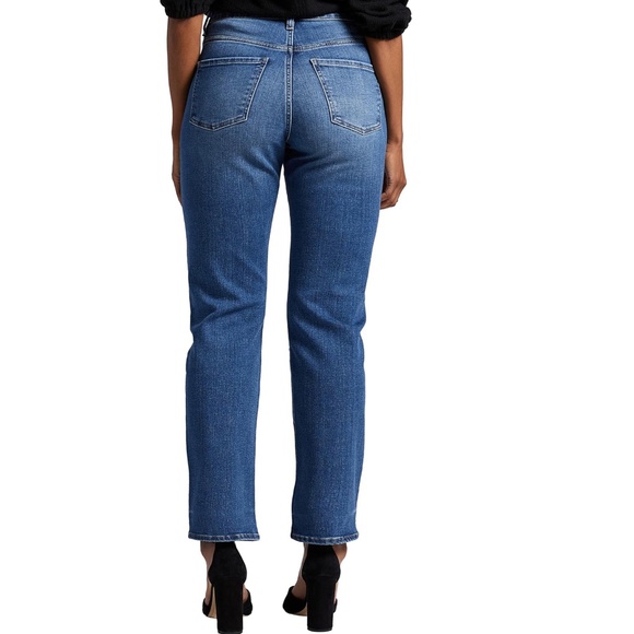 JAG JEANS Stella High Rise Straight Leg Jeans 5 Pocket Women's sz 16 - Picture 3 of 8